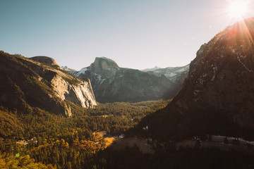 Wilderness Valley at Sunset