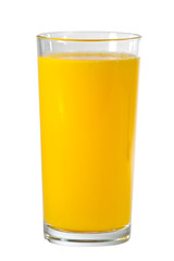 Glass of orange juice