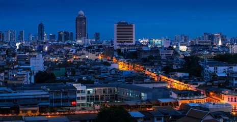 Bangkok city night
