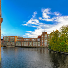 Tammerkoski embankments in Tampere