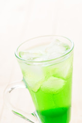 green soda