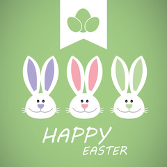 Osterkarte Happy Easter