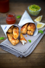 Poisson pané ou fish finger