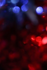 Red and Blue Glamorous Bokeh Background