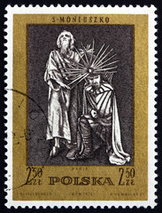 Postage stamp Poland 1972 Paria, Scene from Opera