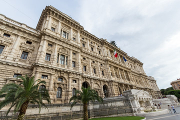 Obraz premium Rome - The facade of Palace of Justice - Palazzo di Giustizia.