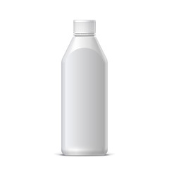 Blank bottle Realistic on white background vector