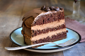 Chocolate cake.