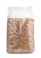 Buckwheat in plastic packet