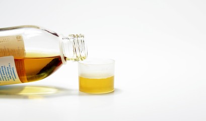 sciroppo medicinale per la tosse