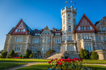 Obraz premium Magdalena palace in Santander, Cantabria, Spain