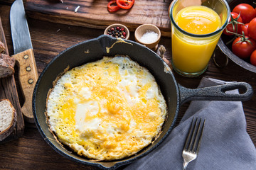 Classic spanish breakfast