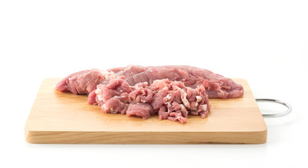 slice pork