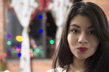 Obraz premium Mujer Bonita