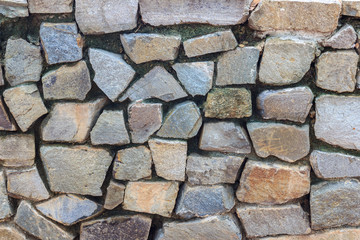 Texture abstract old stone wall background