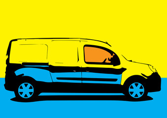 Plakat Pop-art van