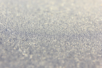 Ice depth of field bokeh lights