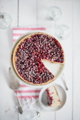 cranberry cheesecake 