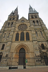 Fototapeta na wymiar Notre-Dame-en-aux church, Chalons-en-Champagne