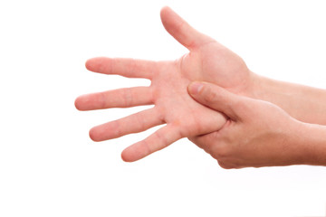 Schmerzen in der Handfläche