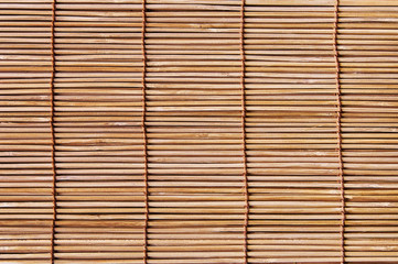 Bamboo mat or curtain background