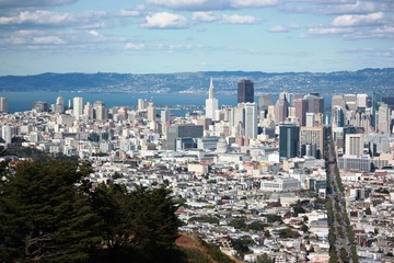 San Francisco in California USA 