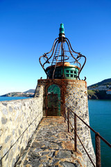 Fototapeta na wymiar lighthouse of Collioure, France