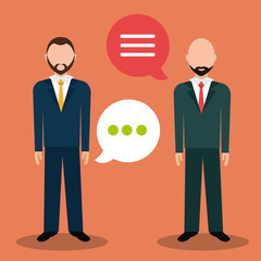 Searching business people