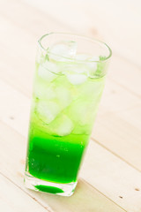 green soda