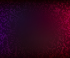 Abstract dark colorful background. Glowing mosaic of stars