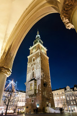 Wieża Ratuszowa, Wieża Zegarowa, Kraków, Polska © rafalszmidt