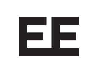 EE Letter Identity Monogram Logo