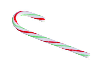 Fototapeta premium candy cane isolated on white