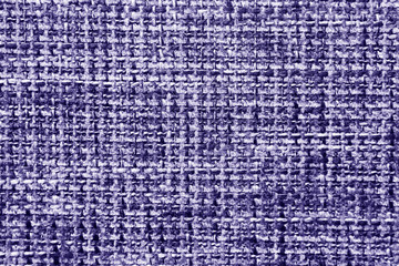 fabric texture of burlap in blue colors