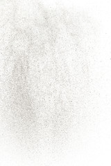 Obraz premium Abstract splashes and drops of water on a white background.