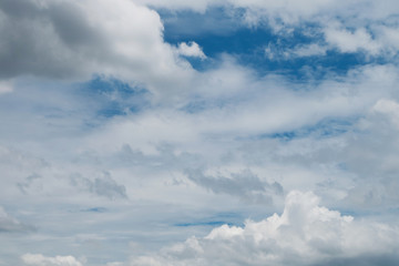 Fototapeta na wymiar clouds and blue sky weather background