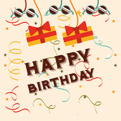 happy birthday design 