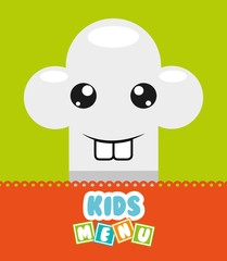 kids menu design 
