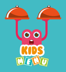 kids menu design 