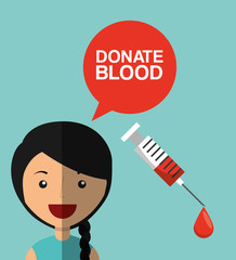donate blood design 