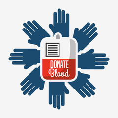 donate blood design 