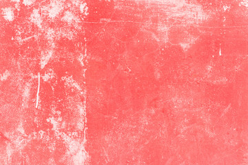 Fototapeta premium Scratched pink and white stone wall