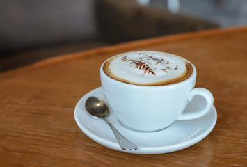 Relax time with Coffee in coffee cafe