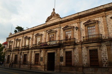 Fototapeta na wymiar Colegio Primitivo de San Nícolas de Morelia