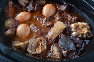 Traditional Jewish stew