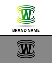 Vector W logo icons
