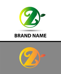 Vector sign Eco number two logo
