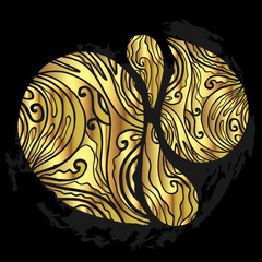 Abstract golden free form