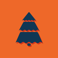 Vector christmas icon.