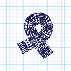 Vector christmas icon.